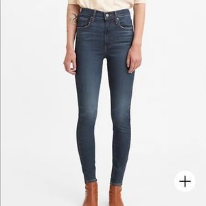 Levi’s mile high super skinny jeans